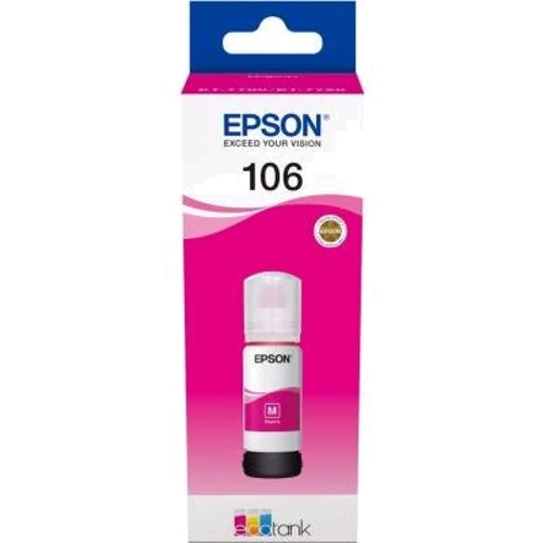 Чернила Epson 106 magenta (C13T00R340): Цвет Magenta