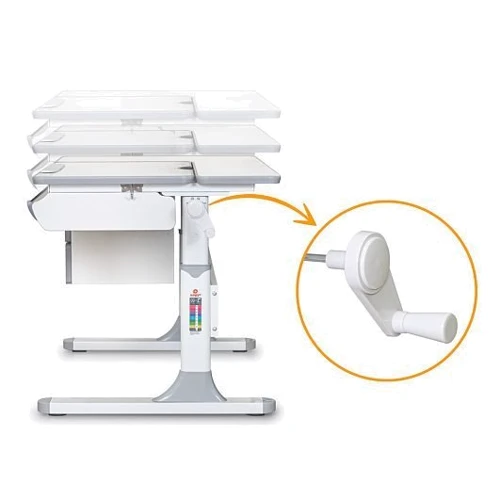 Детский стол Mealux Hamilton Multicolor PN Lite (BD-680 W/G MC + PN Lite) фото 6