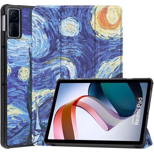 Аксессуар для планшетных ПК BeCover Smart Case Night for Xiaomi Redmi Pad 10.61" 2022 (708735): Цвет рисунок