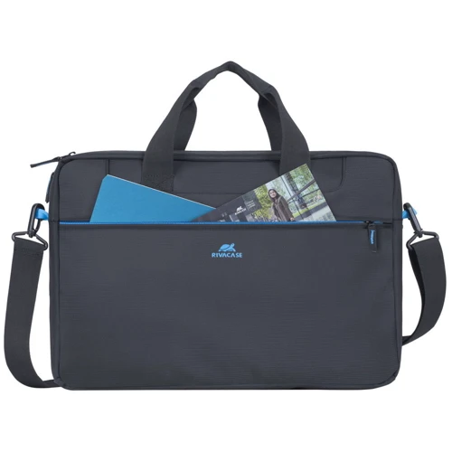 Сумка для ноутбуков Rivacase 16" Regent Black (8057): Материал полиэстер