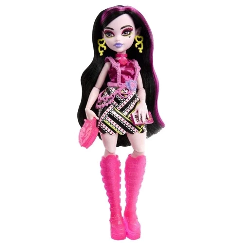 Игровой набор Monster High Неоновые и бомбезные Ужасо-секреты Дракулоры (HNF78) фото 2