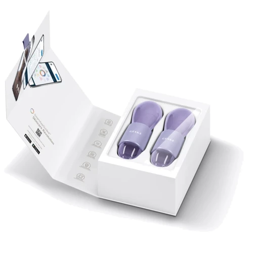 Масажер GESKE Cool&Warm Duo Eye Massager 7в1 purple