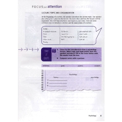 Contemporary Topics 1: Academic Listening and Note-Taking Skills, 3rd Edition: ISBN 9780132355704