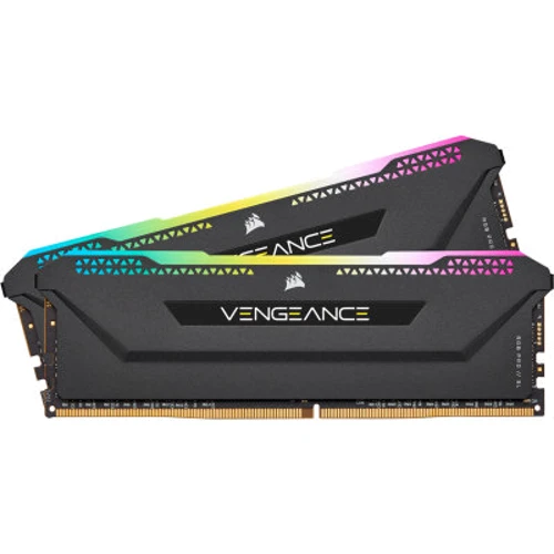Corsair 16 GB (2x8GB) DDR4 3600 MHz Vengeance RGB Pro SL Black (CMH16GX4M2Z3600C18) фото 2