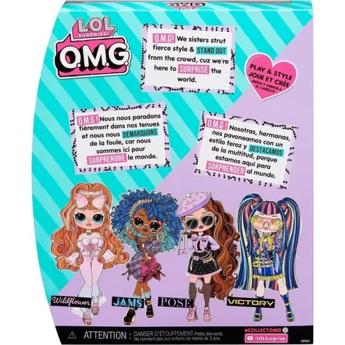 Кукла L.O.L. Surprise! серии O.M.G. S8 Поуз с аксессуарами (591535): Особенности На шарнирах