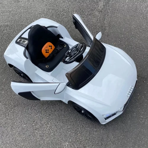 Електромобіль Kidsauto Audi R8 Spyder Style білий: Максимальна швидкість, км/год 6