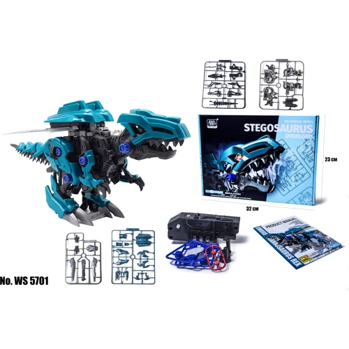 Конструктор Динозавр Stegosaurus механизированный (5701)