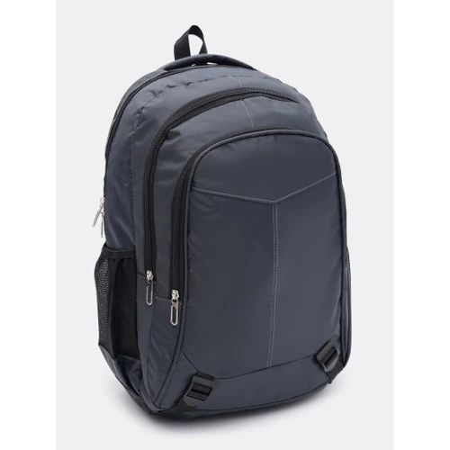 Мужской рюкзак Monsen серый (C1z8803g-grey): Фактура Тканая, Матовая