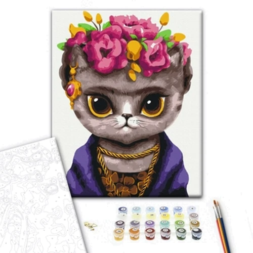 Картина за номерами Brushme Кішка Фріда ©Маріанна Пащук 40х50 см (BS53119): Виробник Brushme