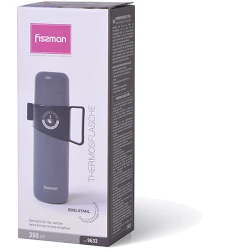Термос Fissman 350 мл сірий (9632): Обсяг, л 0.35