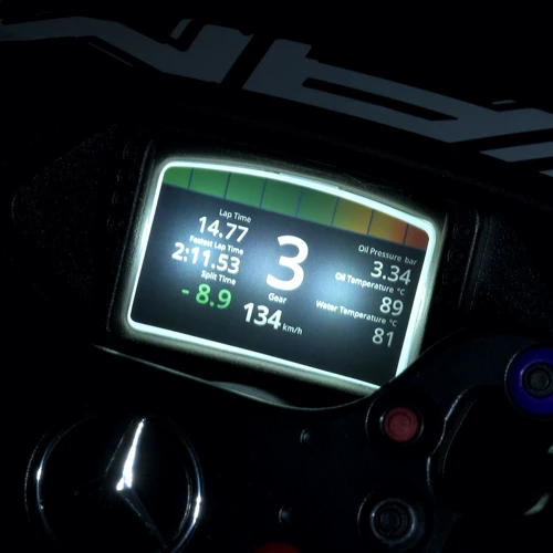 Дитячий електромобіль Bambi Mercedes-Benz AMG GT3 білий (M 5112EBLR-1)