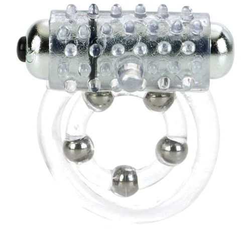 Виброкольцо с 5 шариками Maximus Ring 5 Stroker Beads