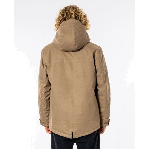 Парка Rip Curl Anti Series Exit Jacket CJKCD9-9140 50 хаки зимняя с капюшоном: Длина рукава Длинный