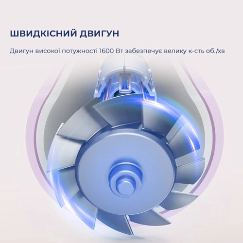 Фен Dreame Gleam Purple (AHD12A-PPL): Количество скоростей 2