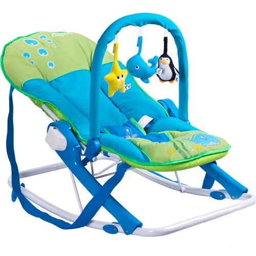 Шезлонг Caretero Aqua – green: Возраст от 3 месяцев