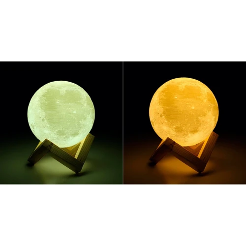 Настольный светильник Magic 3D Moon Light Touch Control 15 см UFT Moonlamp фото 8