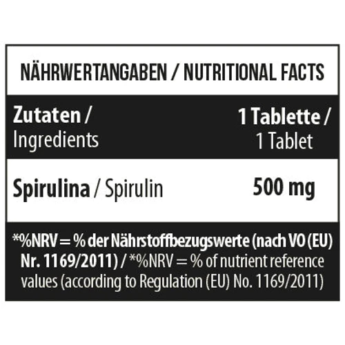MST Spirulina Спирулина 90 таблеток: Пол Унисекс