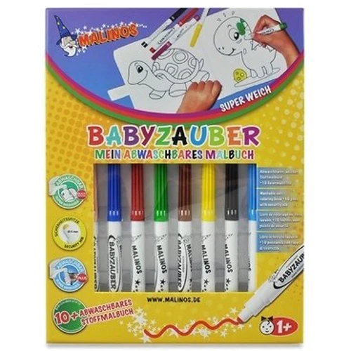 Фломастери для малят MALINOS Babyzauber (MA-300015): Тип На водній основі