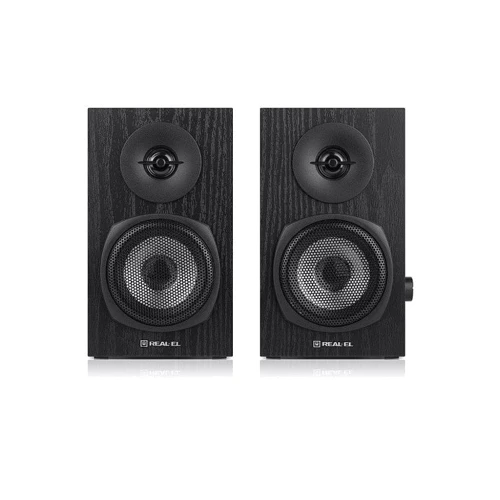 Акустическая система REAL-EL S-225 USB Black: Формат акустики 2.0