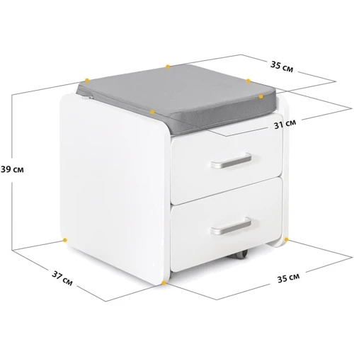 Комплект S ErgoKids TH-310 Grey парта + тумба (TH-310 + BD C3_GREY): Регулировка угла наклона есть