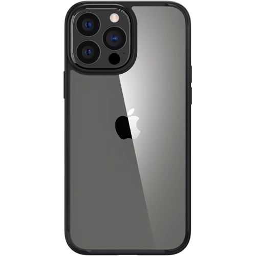 Чехол для iPhone Spigen Crystal Hybrid Matte Black (ACS03243) for iPhone 13 Pro Max: Цвет черный