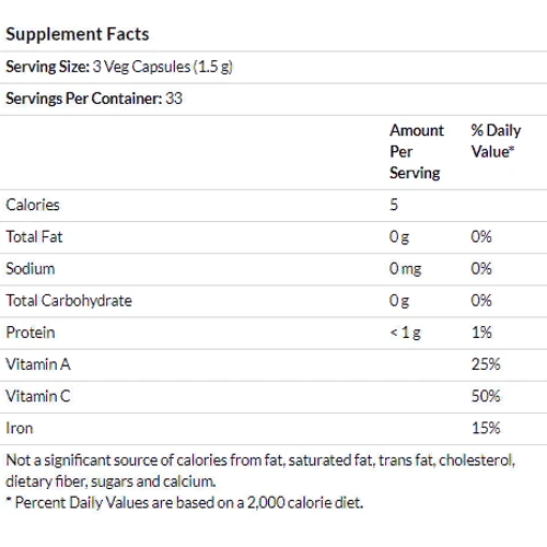 Now Foods Chlorella, 400 mg, 100 Veg Capsules (NOW-02628): Пол Унисекс