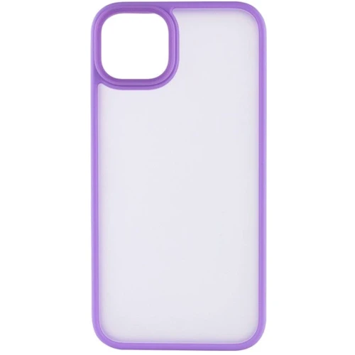 Чехол для iPhone Mobile Case TPU+PC Metal Buttons Lilac for iPhone 14 Plus: Цвет фиолетовый
