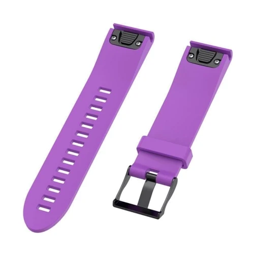 Ремешок Garmin QuickFit 20 Dots Silicone Band Purple (QF20-STSB-PURP): Тип Ремешок