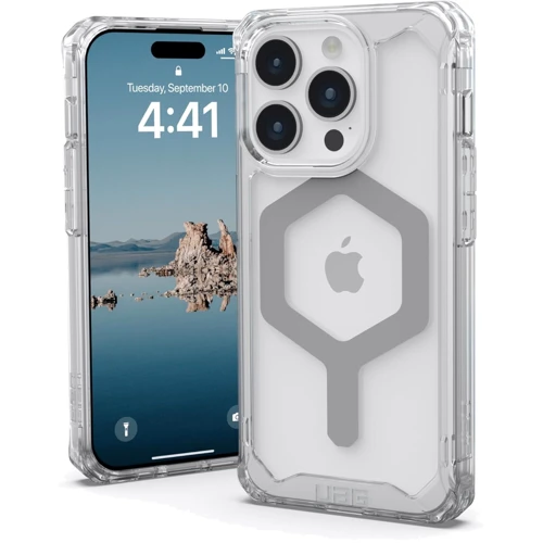 Чохол для iPhone Urban Armor Gear UAG Plyo Magsafe Ice/Silver (114286114333) for Iphone 15 Pro