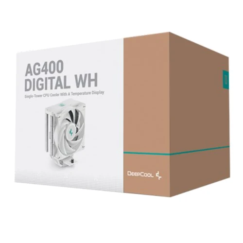 Кулер Deepcool AG400 Digital White (R-AG400-WHNDMN-G-1) фото 9