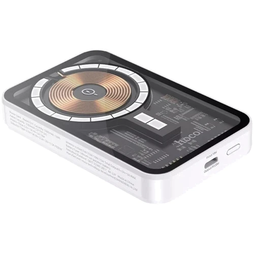 Внешний аккумулятор Hoco Power Bank 5000mAh Q10 MagSafe 20W White: Сила тока на выходе, A 2