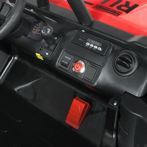 Дитячий електромобіль Джип Bambi Racer, червоний (M 4878EBLR-3(24V))