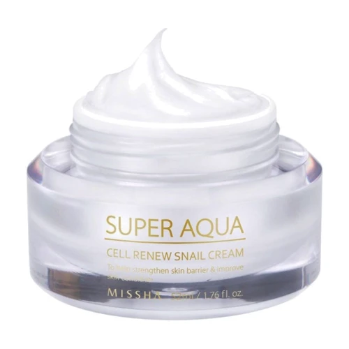 Missha Super Aqua Cell Renew Snail Крем для лица 47 ml: Время применения Универсальный