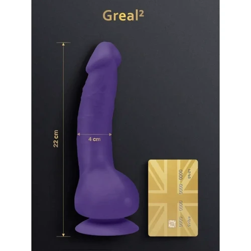 Супер реалистичный вибратор Gvibe Greal (фиолетовый)