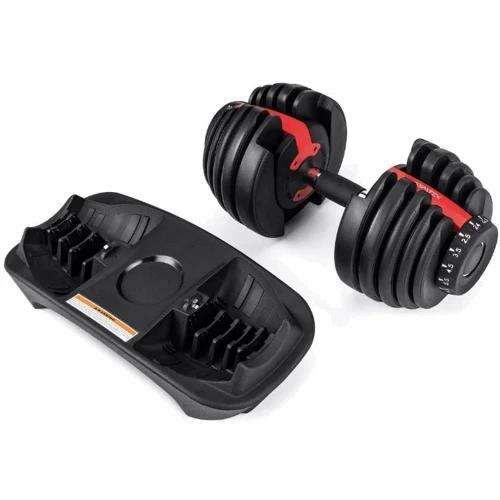 Гантель Gymtek 2.5-24 кг красный (5907766666882): Количество гантелей, шт 1