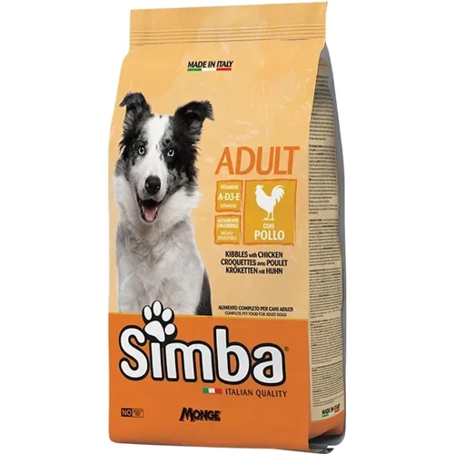 Сухой корм для собак Monge Simba Dog курица 10 кг (8009470009850)
