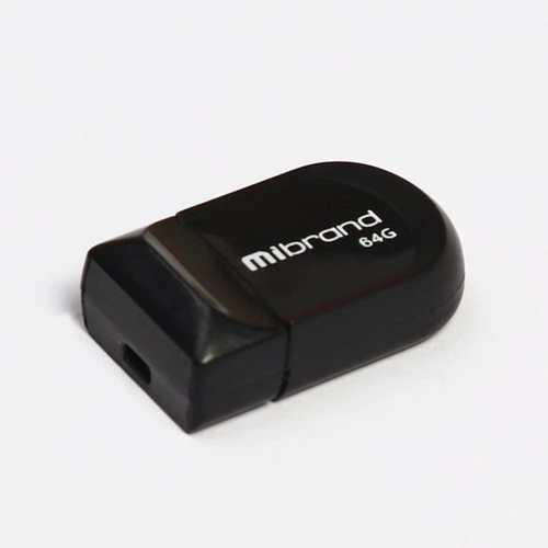 USB-флешка Mibrand 64GB Scorpio Black USB 2.0 (MI2.0/SC64M3B): Стандарт USB USB 2.0