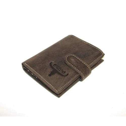 Мужской кошелек Buffalo Wild коричневый (RM-07L-HBW BROWN): Пол Мужской