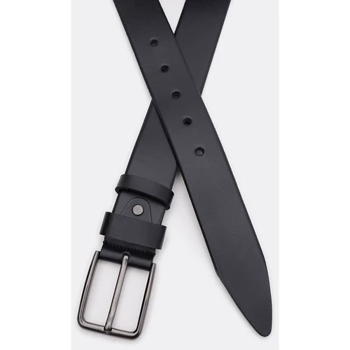 Чоловічий ремінь Borsa Leather чорний (125v1fx62-black): Стать Мужской