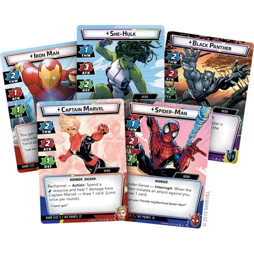 Настільна гра Fantasy Flight Games Marvel Champions: The Card Game: Вид карткові