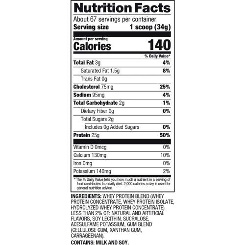 Протеин Dymatize Elite 100% Whey Protein 2270 g /70 servings/ Vanilla Cupcake: Вид Сывороточные
