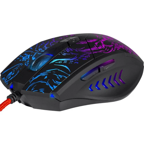 Мишка Defender Titan GM-650L RGB Black (52650): інтерфейс підключення USB