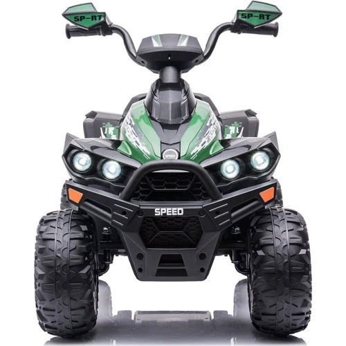 Детский квадроцикл Bambi Racer зеленый (M 5008EBL-5): Максимальная скорость, км/ч 5