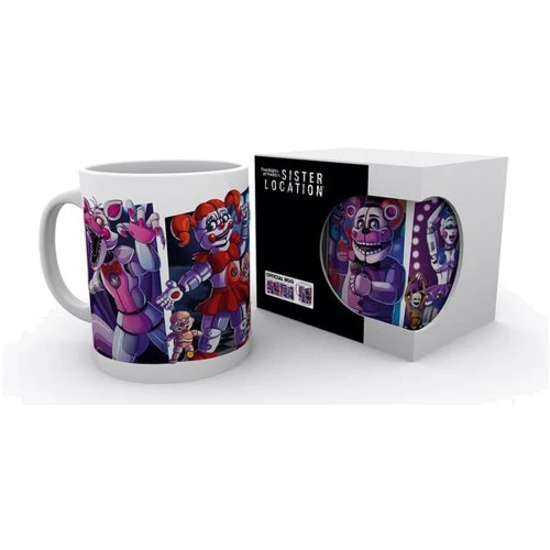Кружка Five Nights at Freddys Sister Location Characters 295 мл: Виробник GB eye