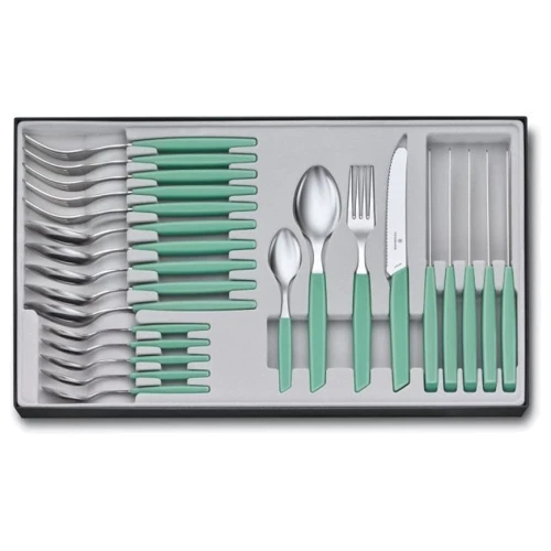 Столовий набір Victorinox Swiss Modern Table Set 24 пр. (6.9096.11W41.24)