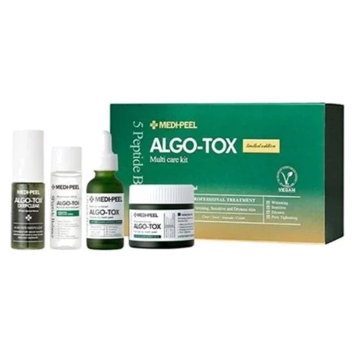 Medi-Peel Algo-Tox Multi Care Kit Набор для ухода за лицом крем 30ml + сыворотка 30ml + тонер 30ml + гель 30ml