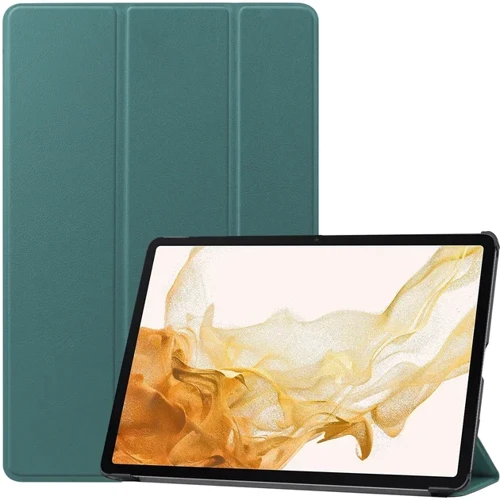 Аксессуар для планшетных ПК BeCover Smart Case Dark Green for Samsung X820 Galaxy Tab S10 Plus (712234): Цвет зеленый