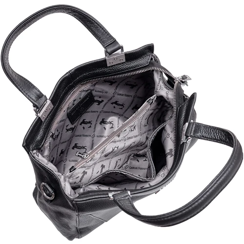 Женская сумка тоут Giorgio Ferretti черная (SHIGF2017146-black): Пол Женский