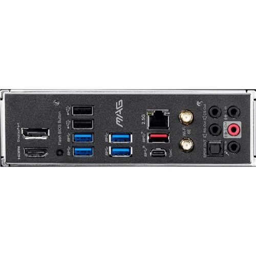 MSI MAG Z590 TOMAHAWK WIFI: Разъемы на задней панели USB Type-C, USB 3.2 Gen 2, USB 3.2 Gen 1, USB 2.0