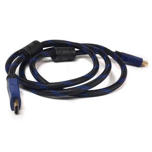 Кабель и переходник PowerPlant HDMI - HDMI, 1.5м, 1.4V, Nylon (KD00AS1180)